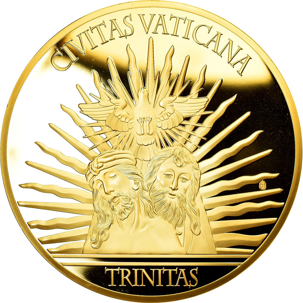 Vatican, Medal, Jésus Christ, Civitas Vaticana, Trinitas, Religions & beliefs