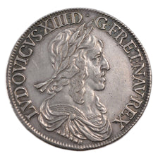 FRANCE, Écu de 60 Sols, deuxième poinçon de Warin, ECU, 1643, Paris, KM #129.1,