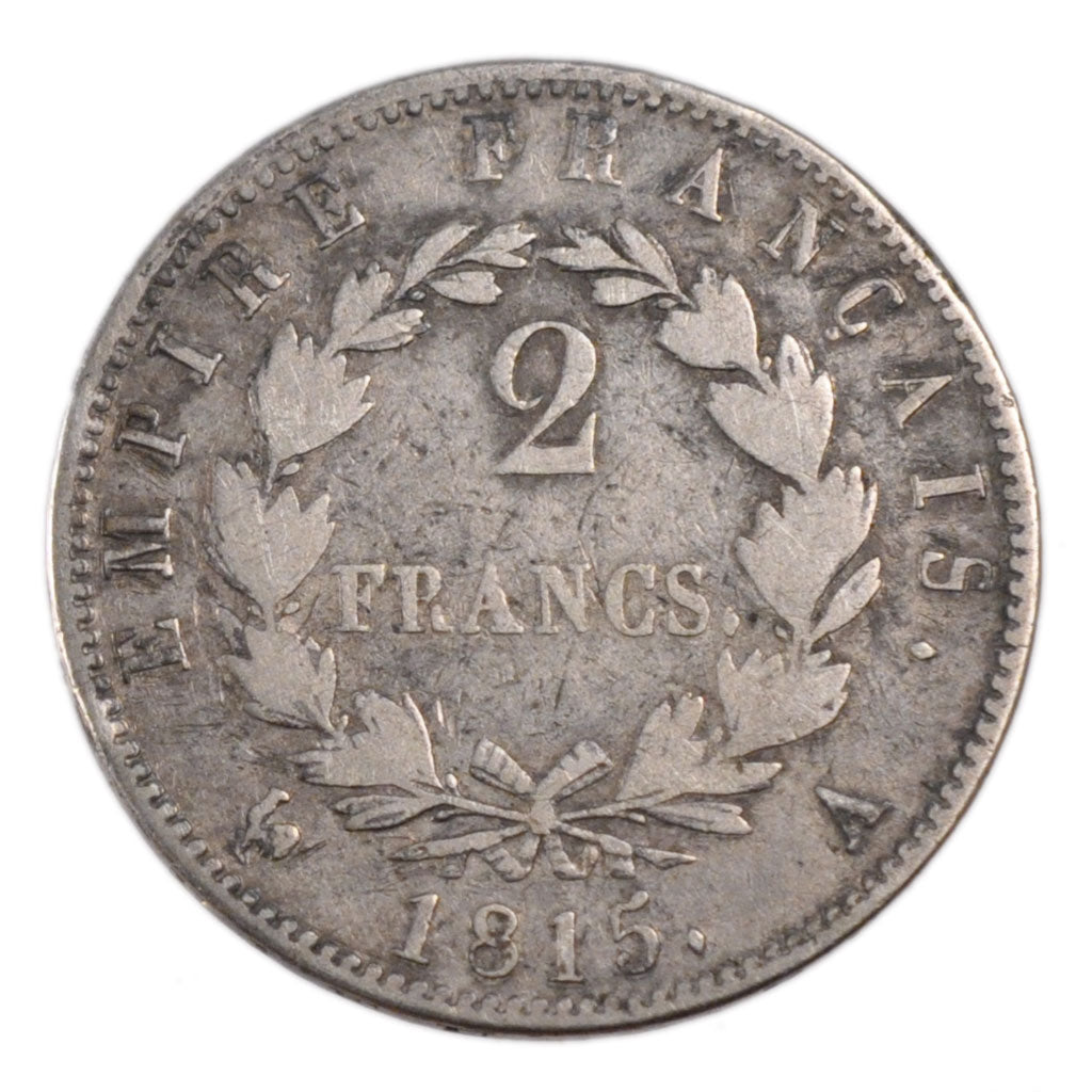 Cent Jours, 2 Francs, Napoléon I
