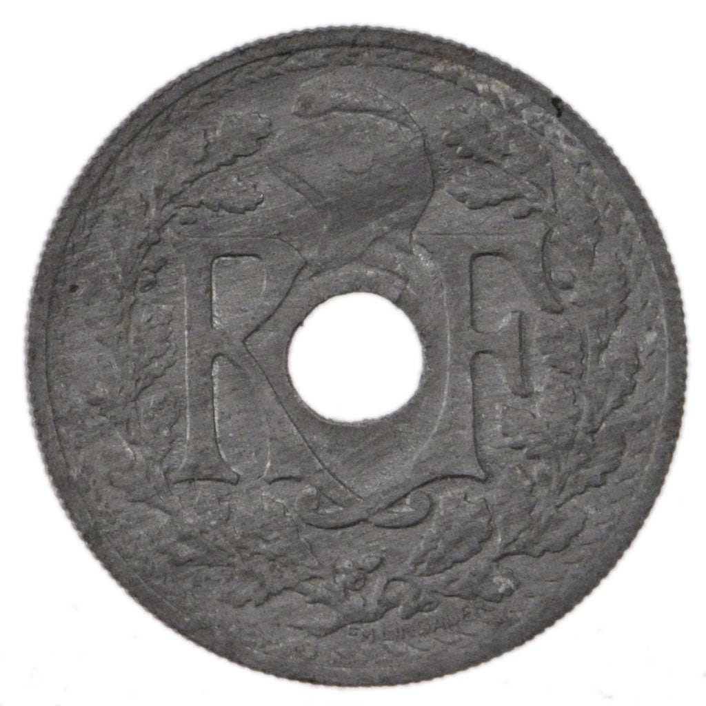 FRANCE, Lindauer, 20 Centimes, 1946, Beaumont - Le Roger, KM #907.2, AU(50-53),.