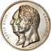 France, Medal, Charles X, Achèvement du Palais de la Bourse, History, 1825