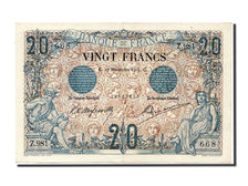 France, 20 Francs, 20 F 1874-1905 ''Noir'', 1904, KM #61b, 1904-11-19, UNC(63),.
