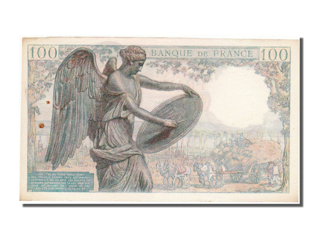 100 Francs Descartes type 1942