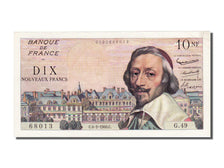 France, 10 Nouveaux Francs, 10 NF 1959-1963 ''Richelieu'', 1960, KM #142a,...
