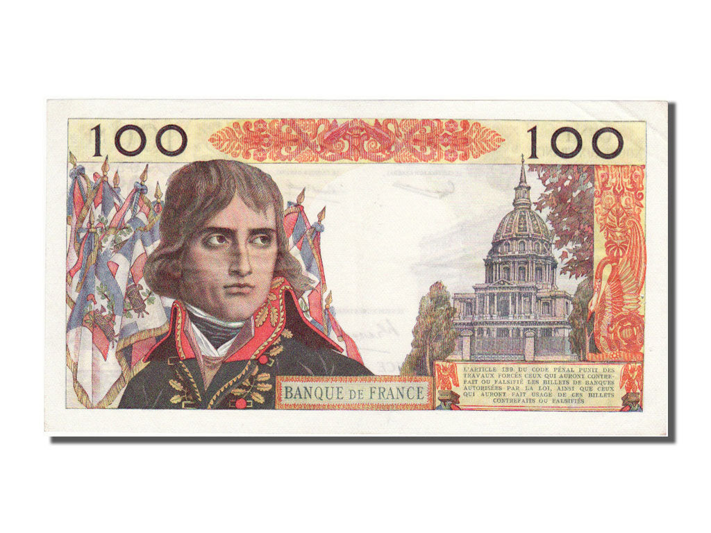 FRANCE, 100 Nouveaux Francs, 1959, KM #144a, 1959-06-04, EF(40-45), Fayette...