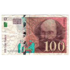 France, 100 Francs, Cézanne, 1997, U015399060, VG(8-10), Fayette:F74.01