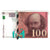 França, 100 Francs, Cézanne, 1998, X047508027, UNC(65-70), Fayette:74.2