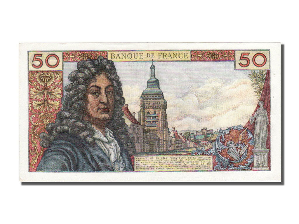 50 Francs Racine type 1962