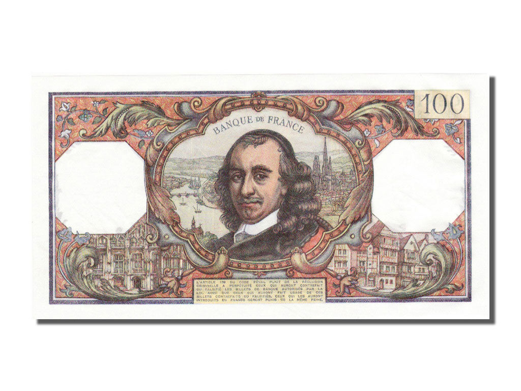 France, 100 Francs, 100 F 1964-1979 ''Corneille'', 1977, KM #149s, 1977-09-01,..
