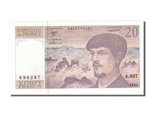 20 Francs Debussy Type 1980 « à Fil de Sécurité »
