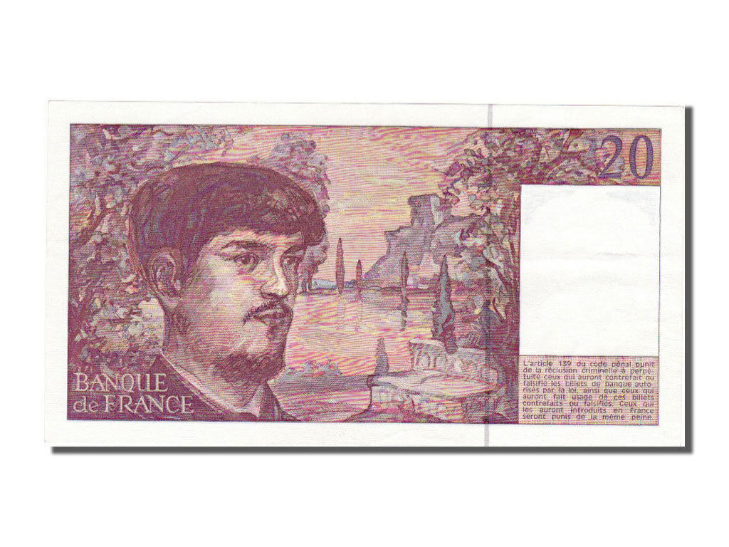 FRANCE, 20 Francs, 1993, KM #151f, AU(55-58), Fayette #66 bis.4