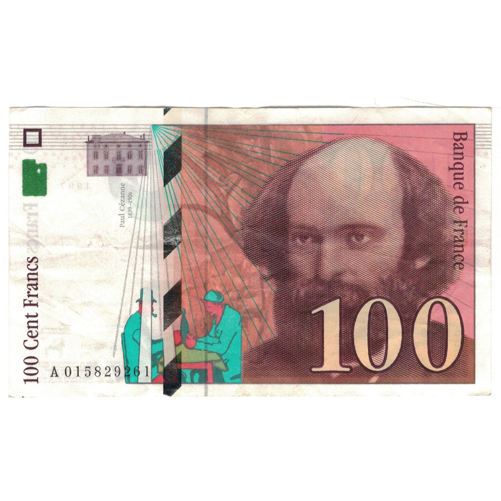 Frankreich, 100 Francs, Cézanne, 1997, A015829261, SS+, Fayette:F74.01, KM:158a
