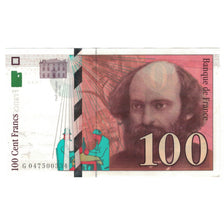France, 100 Francs, Cézanne, 1998, G047500534, UNC(65-70), Fayette:74.2