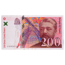 France, 200 Francs, Eiffel, 1996, C039347227, VF(20-25), Fayette:75.03a, KM:159b