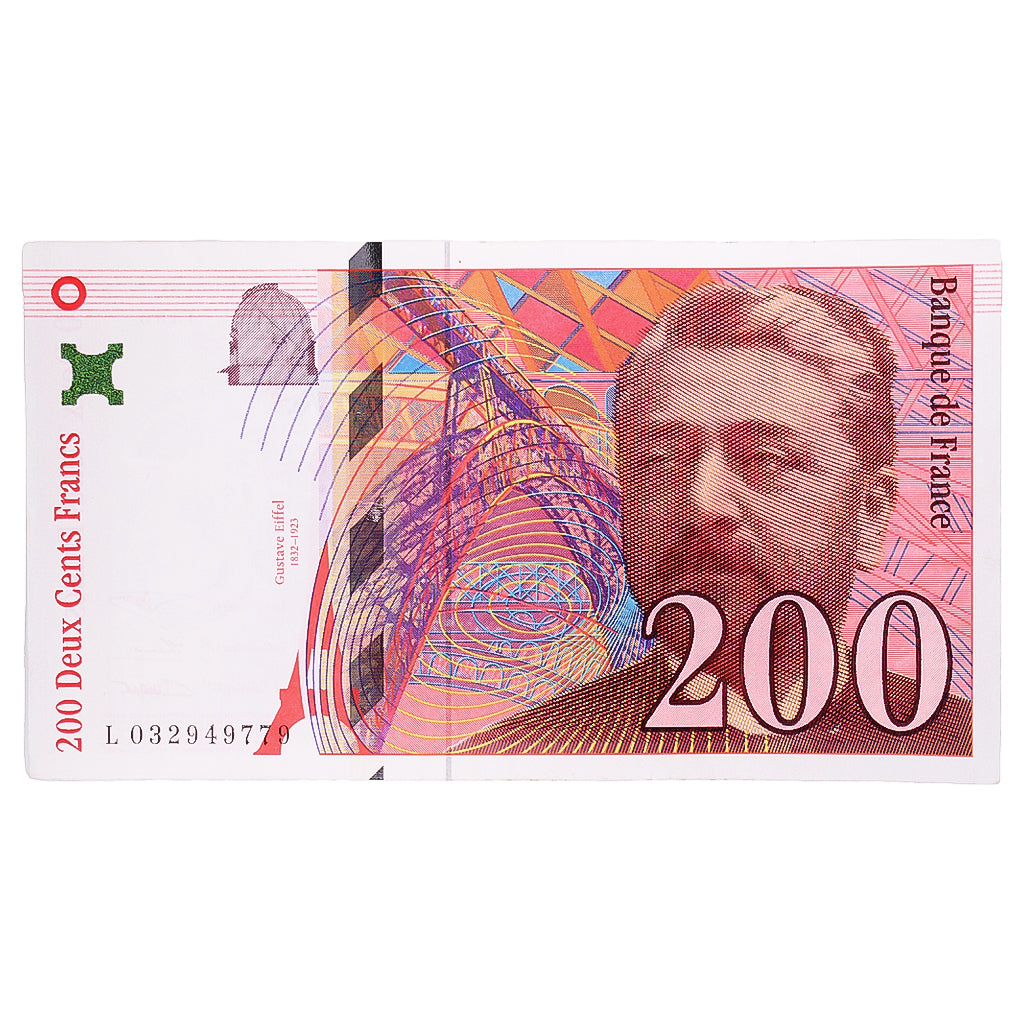 France, 200 Francs, Eiffel, 1996, L032949779, UNC(60-62), Fayette:75.02, KM:159a