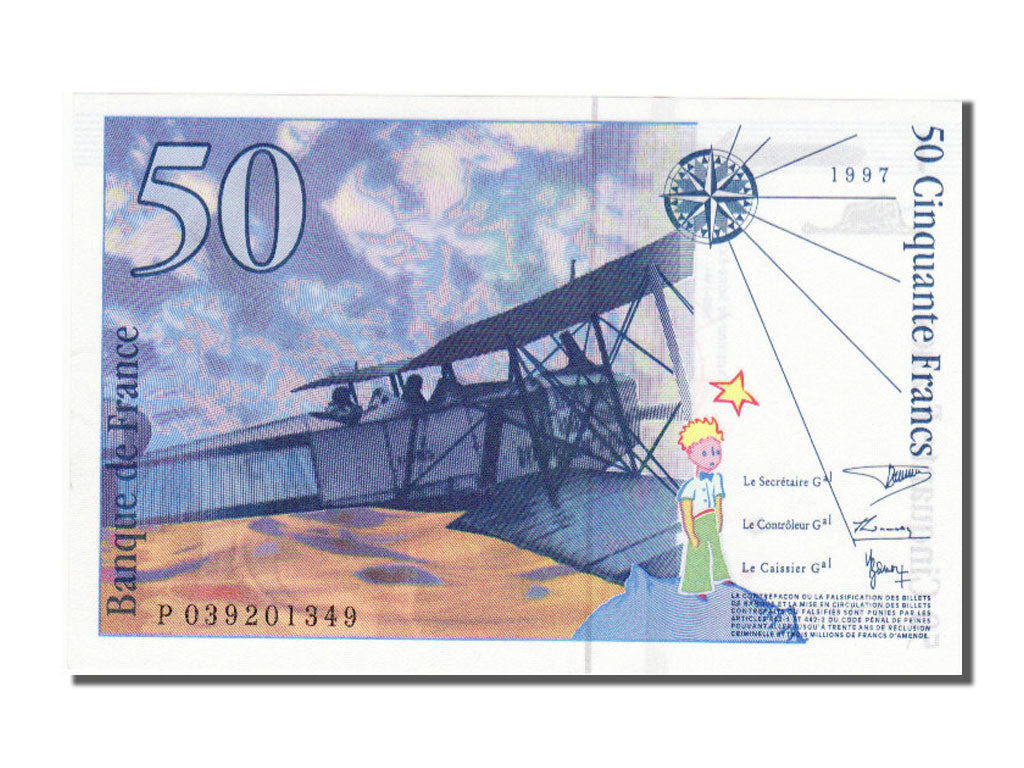 FRANCE, 50 Francs, 1997, KM #157Ad, UNC(65-70), Fayette #73.4