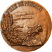 Monaco, Medal, Cinquantenaire du Jardin Exotique, 1983, Tschudin, MS(63), Bronze