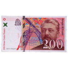 France, 200 Francs, Eiffel, 1996, B015629136, VF(20-25), Fayette:75.02, KM:159a