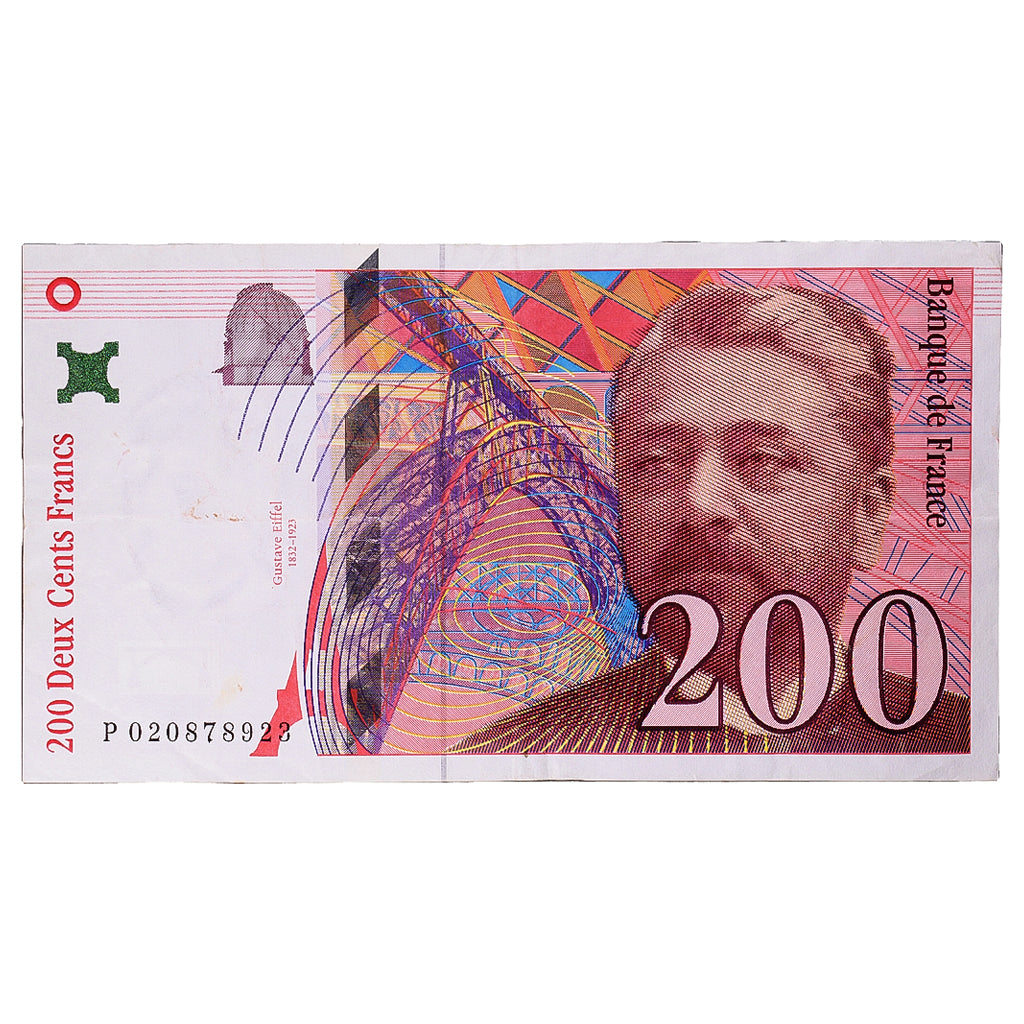 Francia, 200 Francs, Eiffel, 1996, P020878923, MB, Fayette:75.02, KM:159a