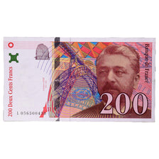 France, 200 Francs, Eiffel, 1997, L056500430, VF(30-35), Fayette:75.4b, KM:159b