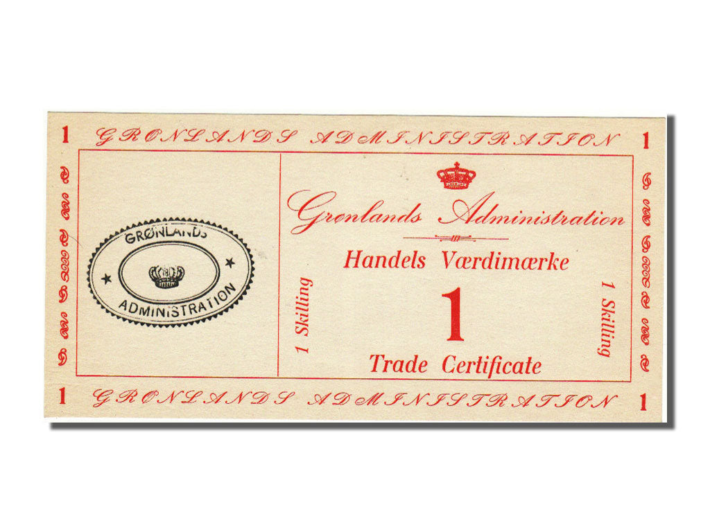 Greenland, 1 Skilling, 1942, UNC(65-70)