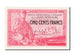 Geldschein, Frankreich, 500 Francs, 1940, UNZ