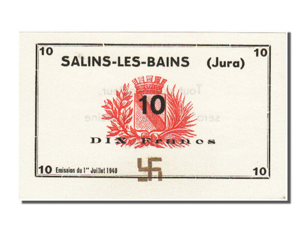 FRANCE, 10 Francs, 10 Francs, 1940, 1940-07-01, UNC(65-70)