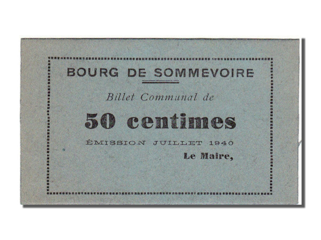 Banknote, 50 Centimes, 1940, France, UNC(65-70)