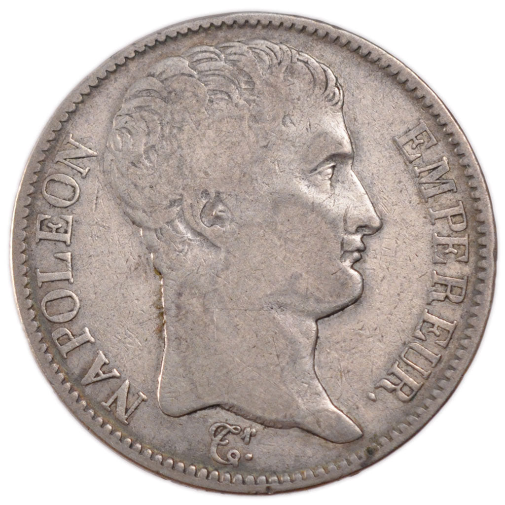 FRANCE, Napoléon I, 5 Francs, 1807, Paris, VF(30-35), Silver, Gadoury #582, 2...