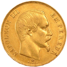 FRANCE, Napoléon III, 50 Francs, 1857, Paris, EF(40-45), Gold, Gadoury #1111, 1.