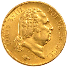 Louis XVIII, 40 Francs or