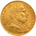 FRANCE, 20 Francs, 1815, London, AU(55-58), Gold, Gadoury #1027, 6.50