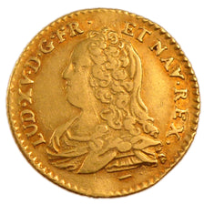 FRANCE, 1/2 Louis d'or aux lunettes, Louis d'Or, 1726, Lille, EF(40-45), Gold,..