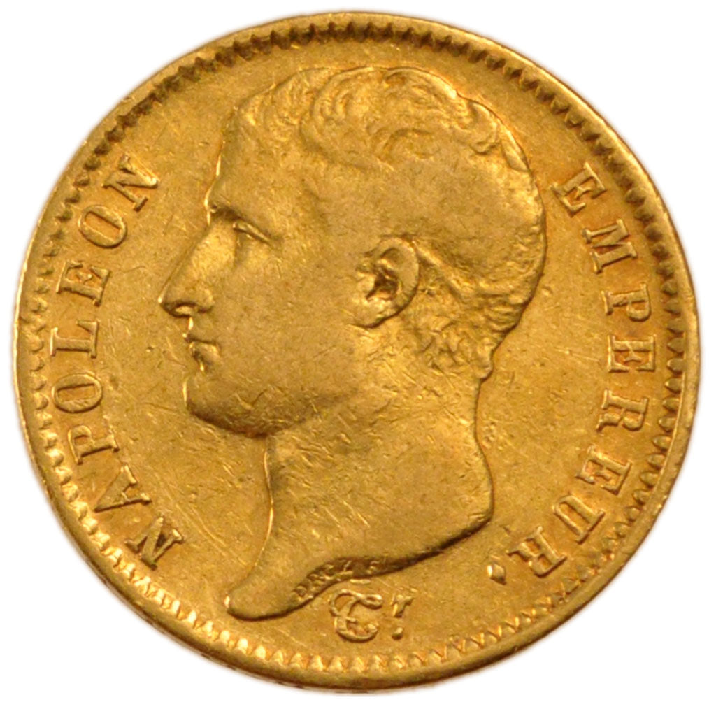 Napoléon Ier, 20 Francs or