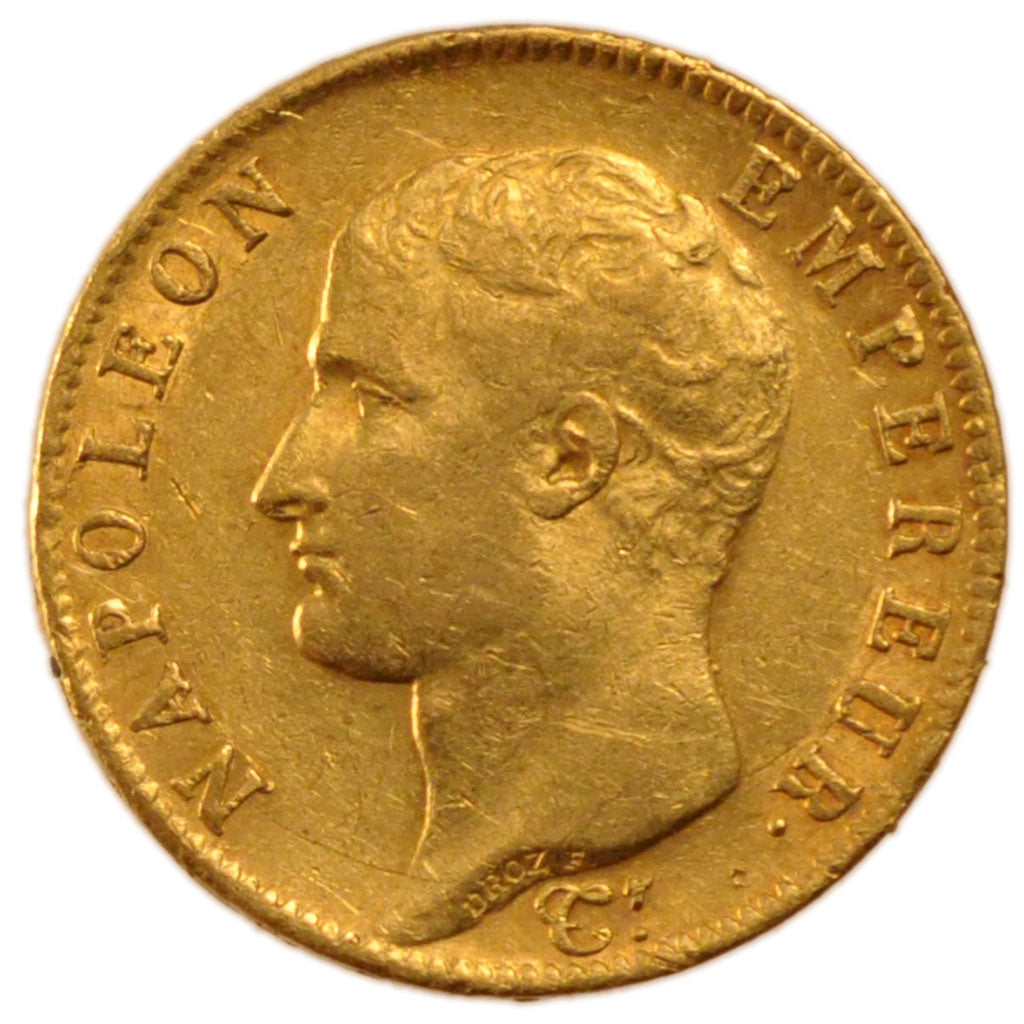 FRANCE, Napoléon I, 20 Francs, 1806, Paris, EF(40-45), Gold, Gadoury #1023, 6.40