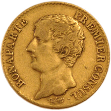 FRANCE, Napoléon I, 20 Francs, 1803, Paris, EF(40-45), Gold, Gadoury #1020, 6.40