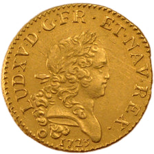 FRANCE, Louis d'Or, 1723, Bordeaux, AU(55-58), Gold, Gadoury #338, 6.50