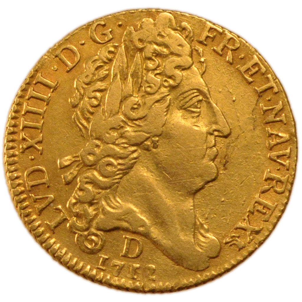 Louis XIV, Louis d'or au soleil