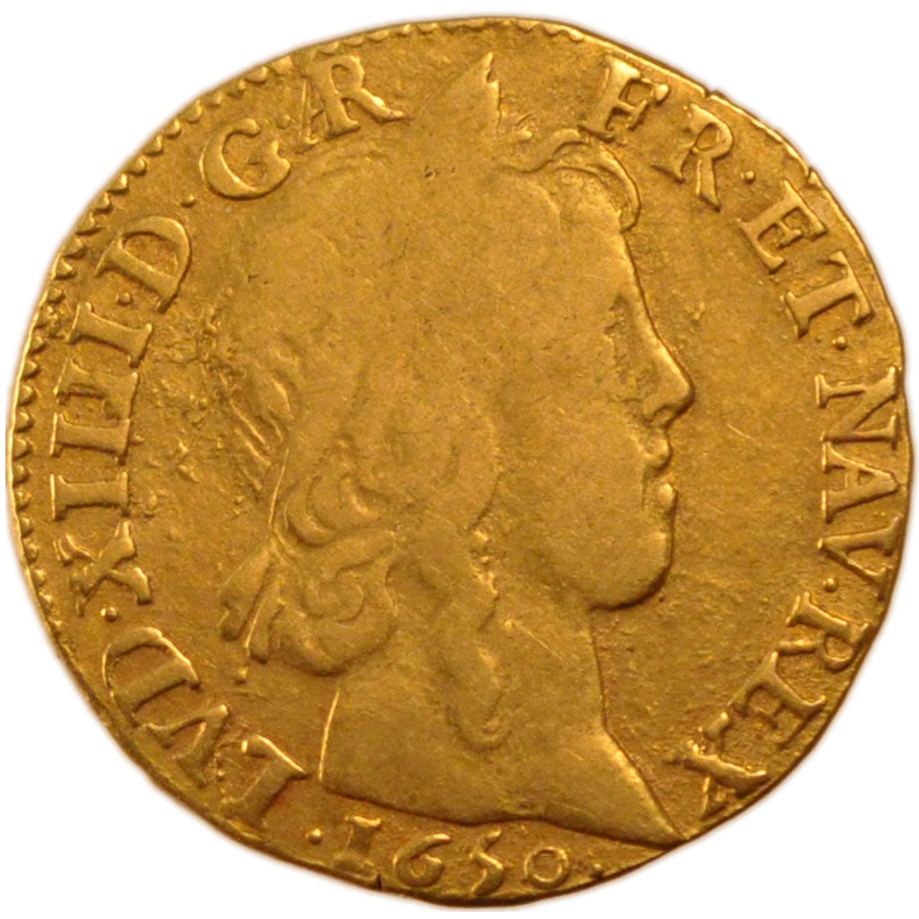Louis XIV, Louis d'or à la mèche longue