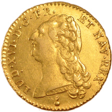 Louis XVI, Double Louis d'or à la tête nue