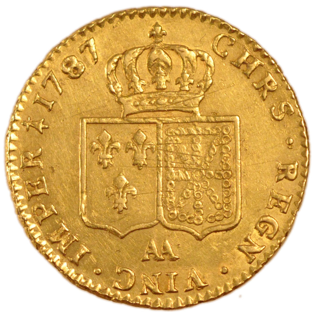 Louis XVI, Double Louis d'or à la tête nue