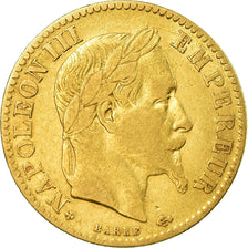 Coin, France, Napoleon III, Napoléon III, 10 Francs, 1867, Strasbourg