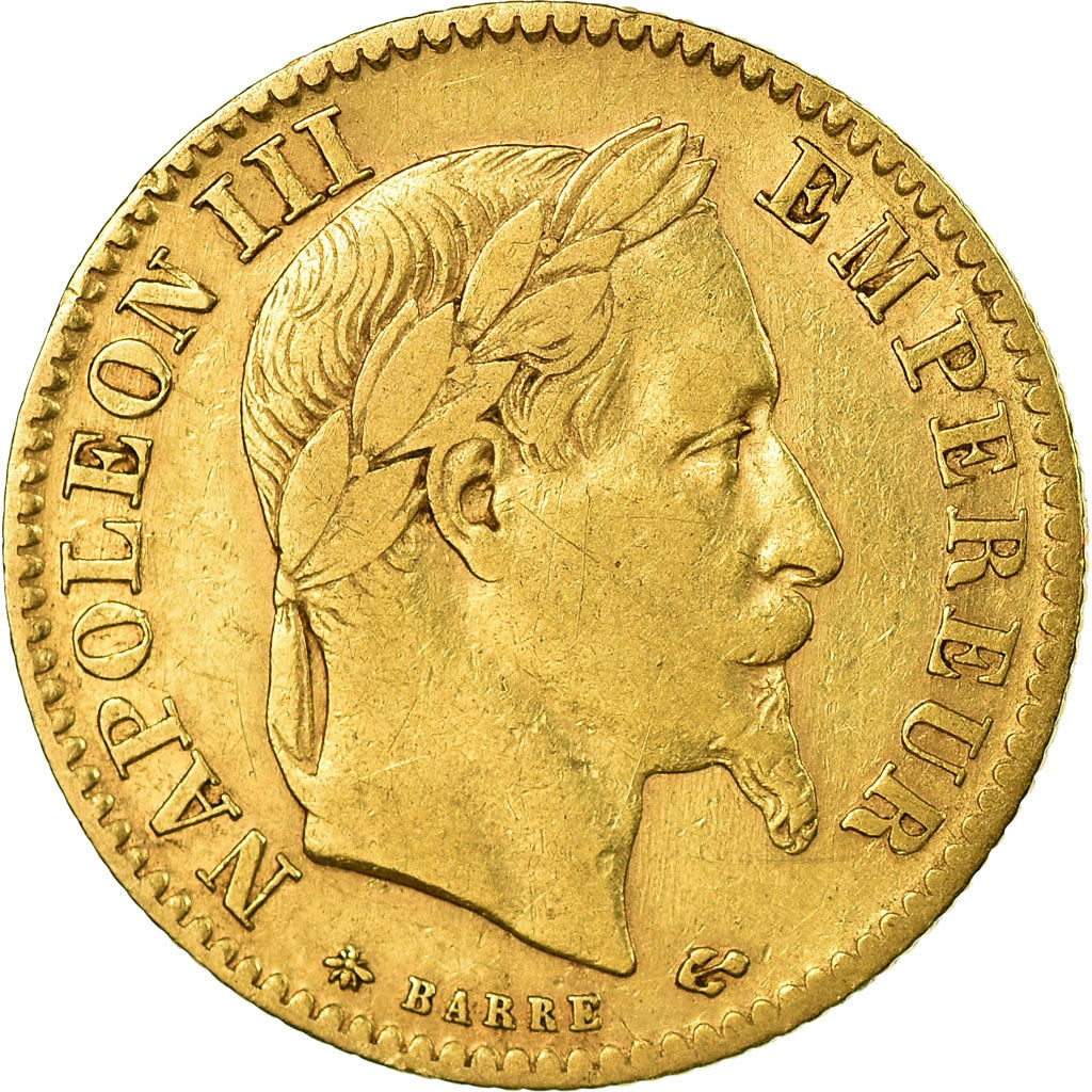 Coin, France, Napoleon III, Napoléon III, 10 Francs, 1867, Paris, EF(40-45)
