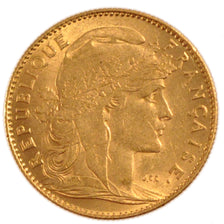 FRANCE, Marianne, 10 Francs, 1901, Paris, AU(50-53), Gold, Gadoury #1017, 3.20