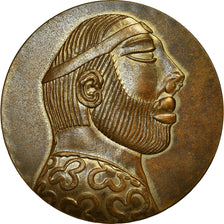 França, Medal, UNESCO, Moenjodaro, Pakistan, 1974, AU(55-58), Bronze