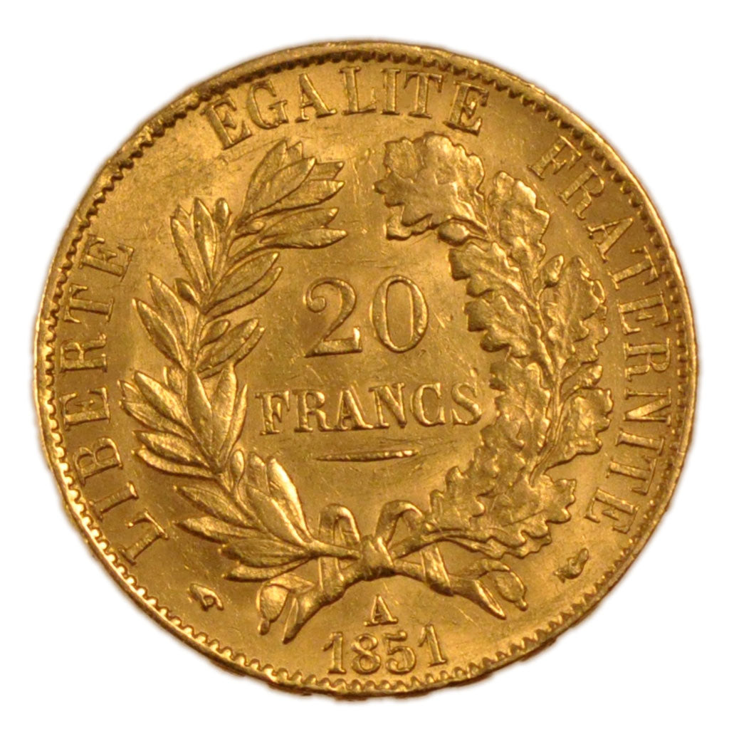 II ème République, 20 Francs Or Cérès