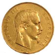 50 Francs or Napoléon III Tête Nue