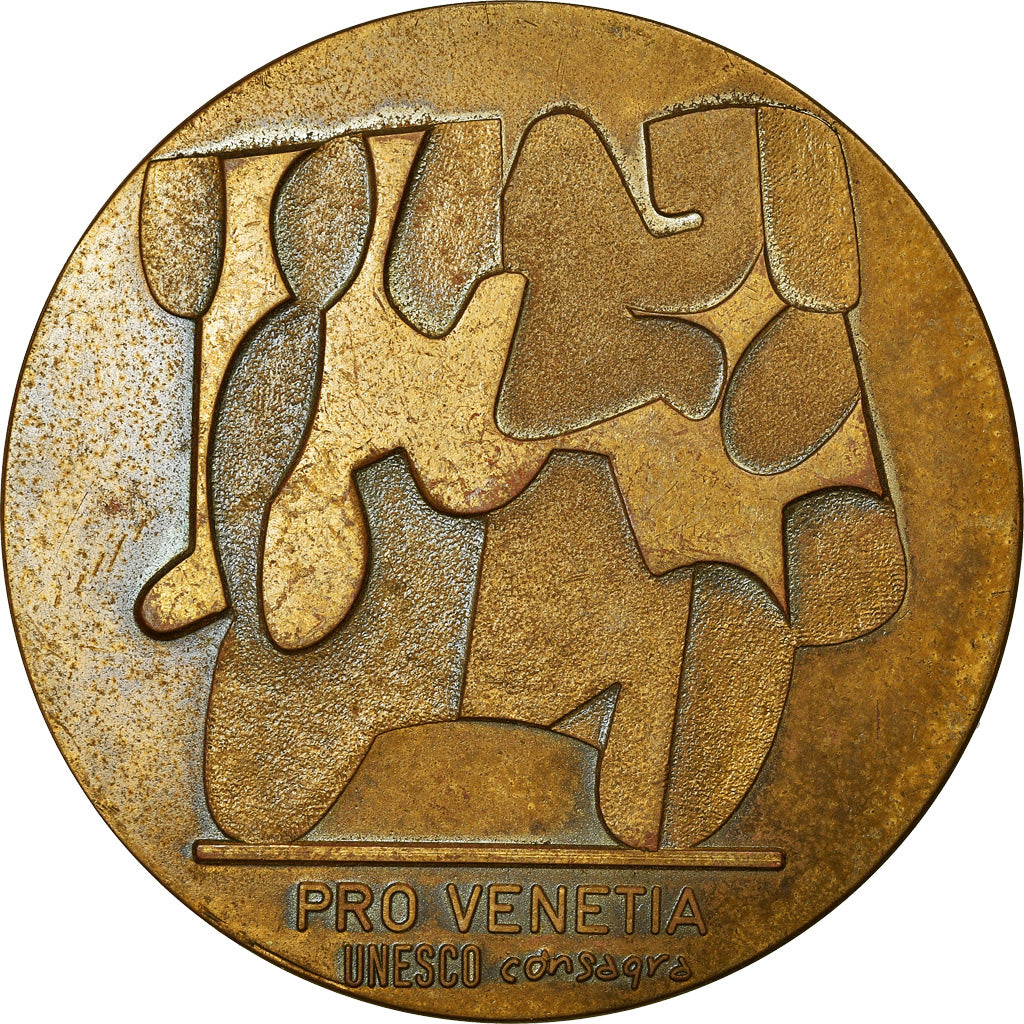 France, Medal, UNESCO, Pro Venetia, Consagra, EF(40-45), Bronze