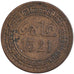 Morocco, 5 Mouzounas, 1903, Paris, EF(40-45), Bronze, Lecompte #62, 4.90
