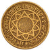 Morocco, 50 Francs, 1951, EF(40-45), Aluminium-Bronze, Lecompte #281, 7.90